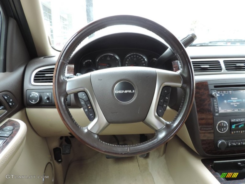 2007 Yukon XL Denali AWD - Stealth Gray Metallic / Cocoa/Light Cashmere photo #17
