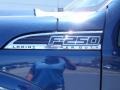 2015 Blue Jeans Ford F250 Super Duty Lariat Crew Cab 4x4  photo #13