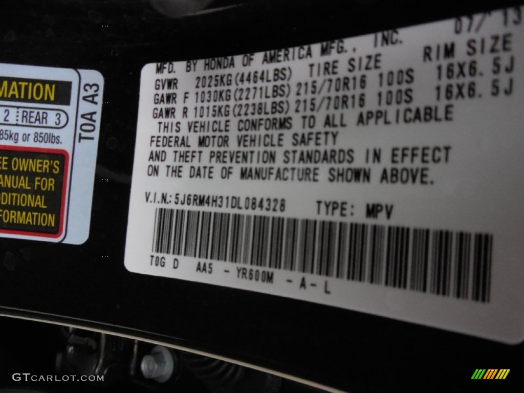 2013 CR-V LX AWD - Urban Titanium Metallic / Black photo #9