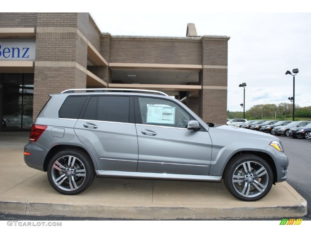 2014 GLK 350 4Matic - Palladium Silver Metallic / Black photo #2