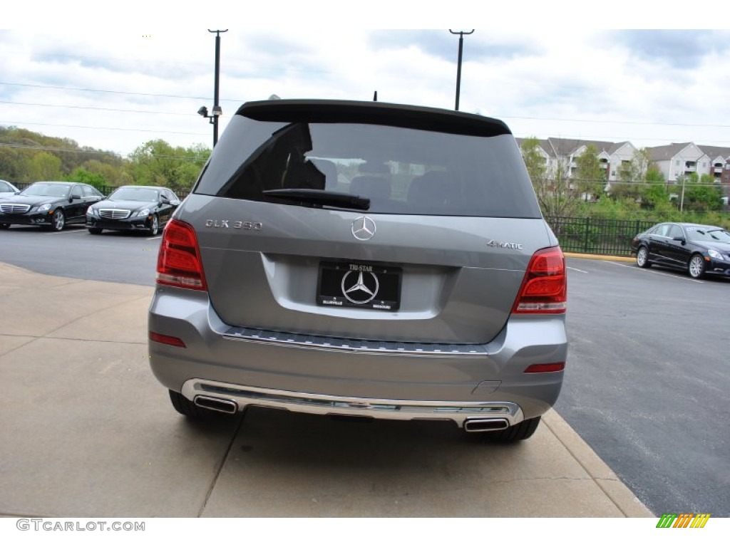 2014 GLK 350 4Matic - Palladium Silver Metallic / Black photo #3