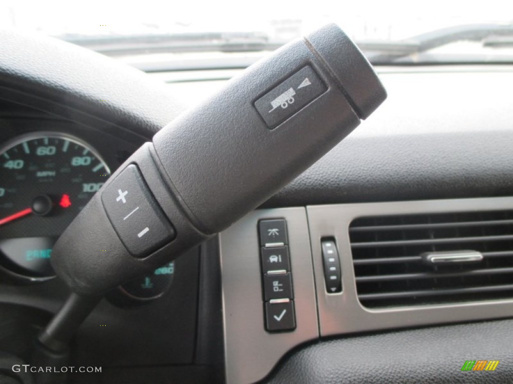 2009 Sierra 1500 SLT Crew Cab 4x4 - Onyx Black / Dark Titanium/Light Titanium photo #13