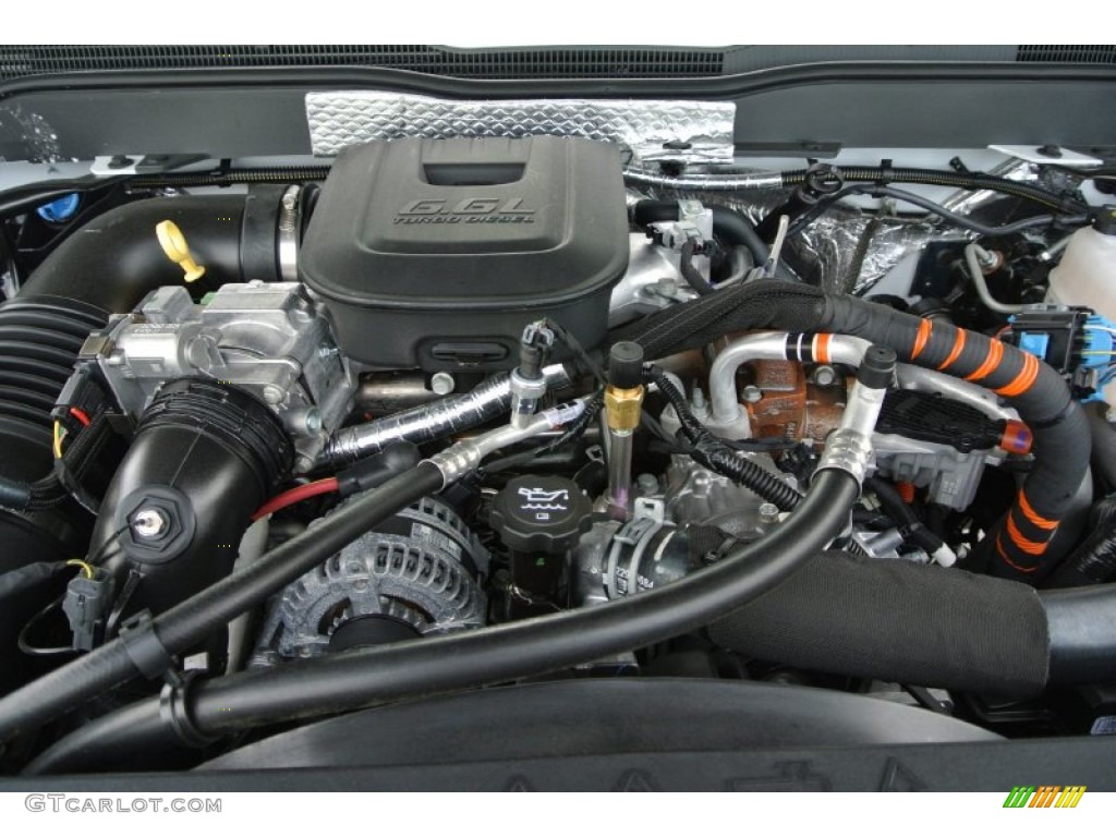 2015 Chevrolet Silverado 3500HD WT Crew Cab Dual Rear Wheel 4x4 6.6 Liter OHV 32-Valve Duramax Turbo-Diesel V8 Engine Photo #93130539