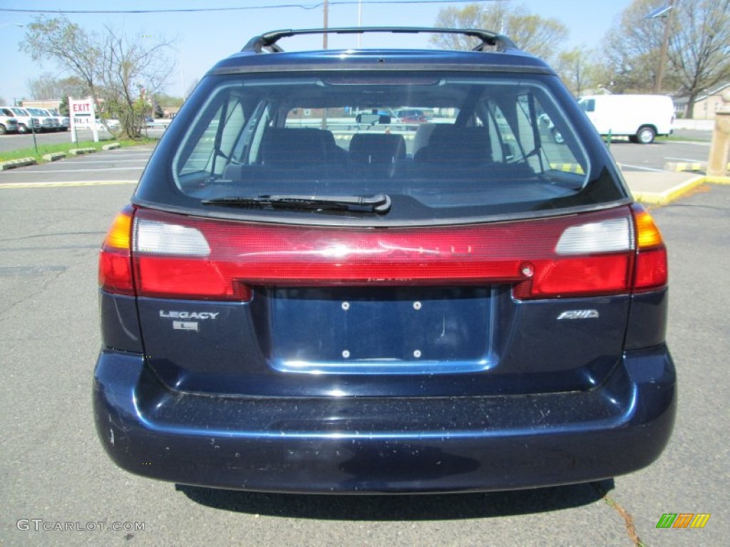 2003 Legacy L Wagon - Mystic Blue Pearl / Gray photo #6