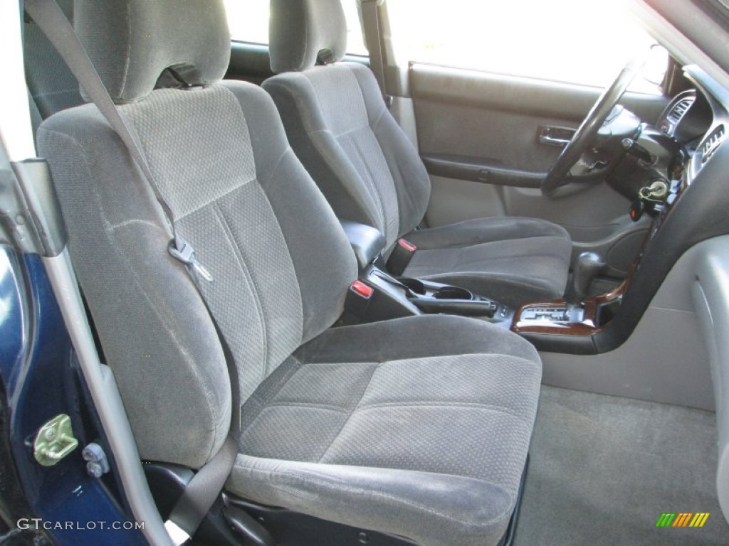 2003 Legacy L Wagon - Mystic Blue Pearl / Gray photo #14