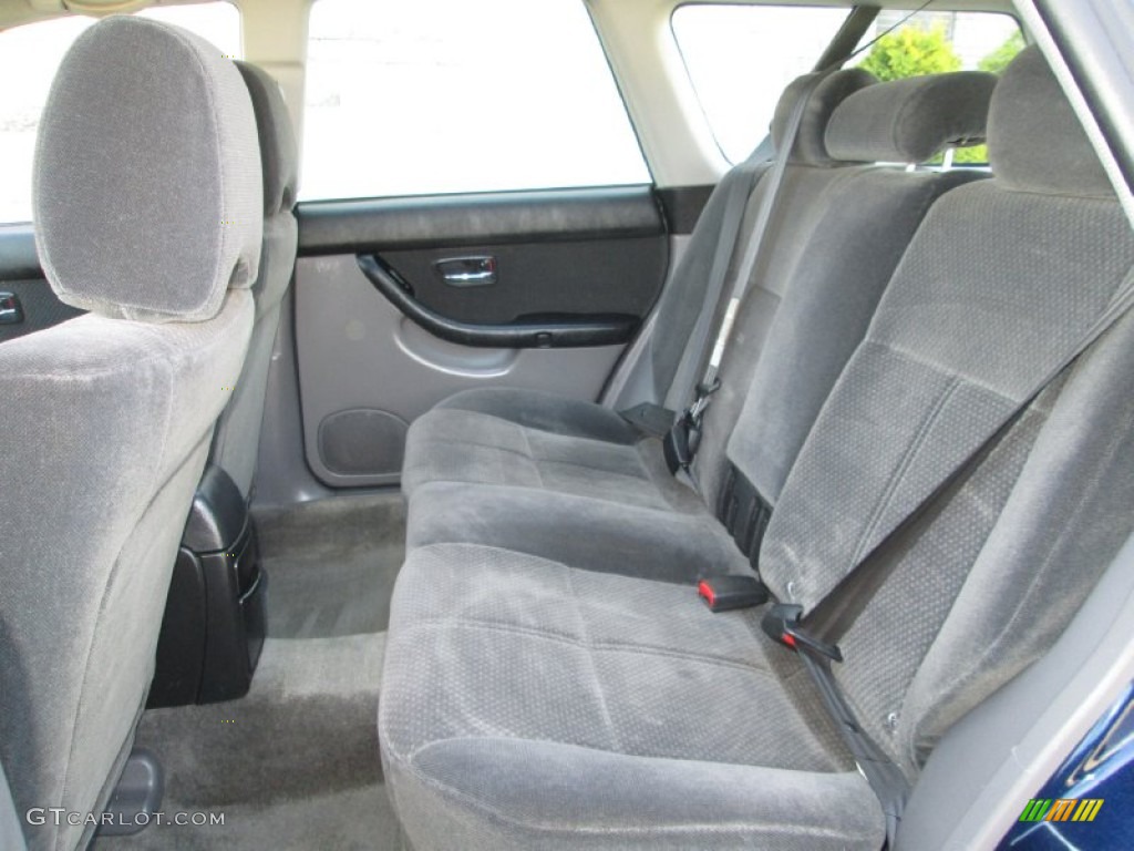 2003 Legacy L Wagon - Mystic Blue Pearl / Gray photo #17