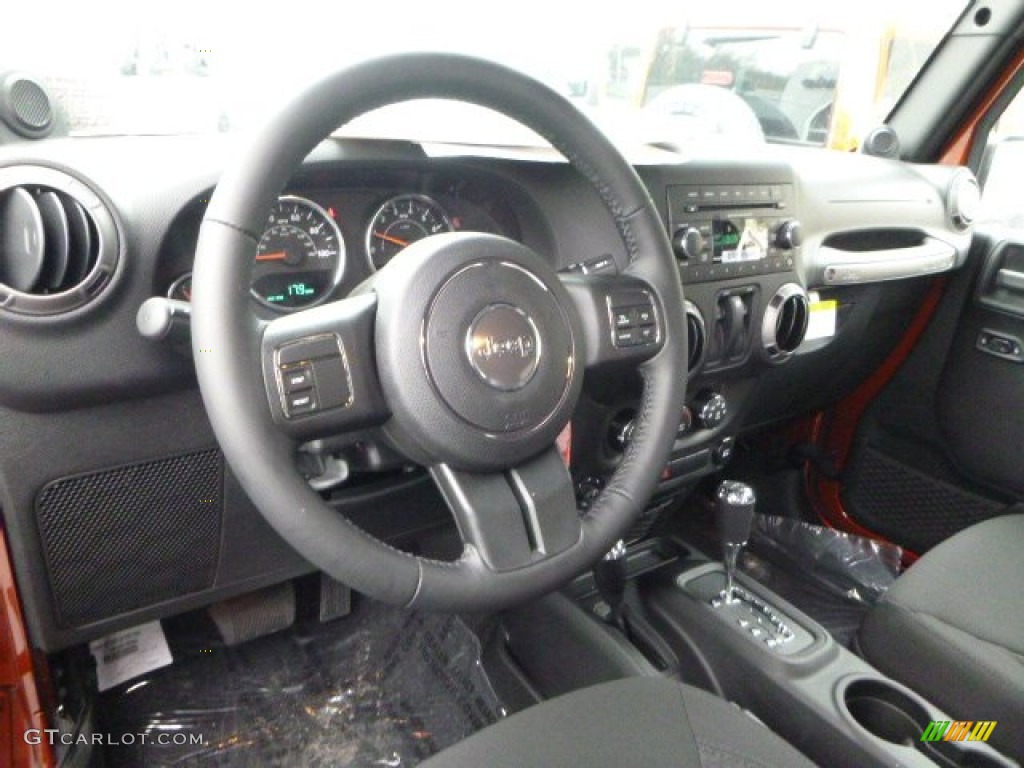 2014 Wrangler Sport 4x4 - Copperhead / Black photo #16