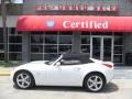 2007 Pure White Pontiac Solstice Roadster  photo #2