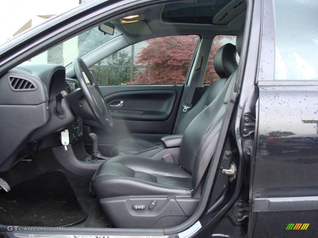 2001 S40 1.9T - Midnight Black Metallic / Off Black photo #10