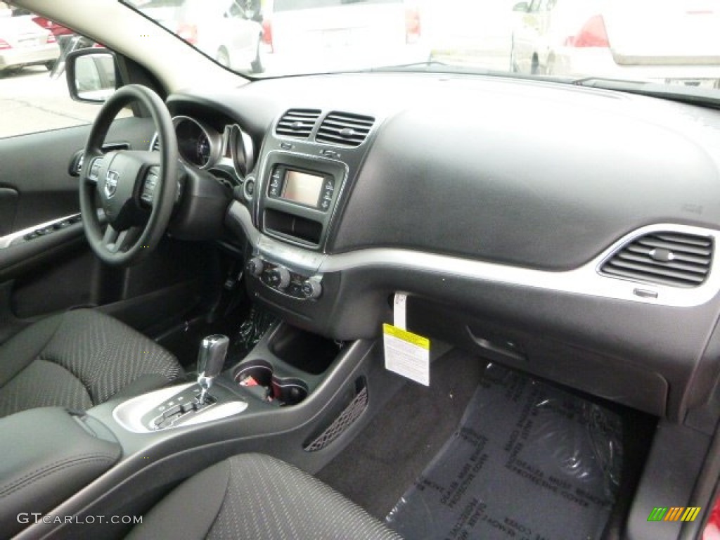 2014 Dodge Journey SE AWD Black Dashboard Photo #93133416