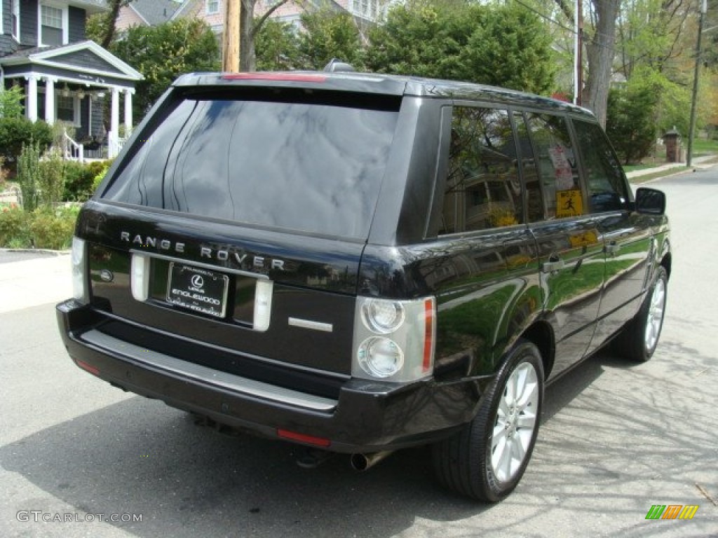 2006 Range Rover Supercharged - Java Black Pearl / Charcoal/Jet photo #4
