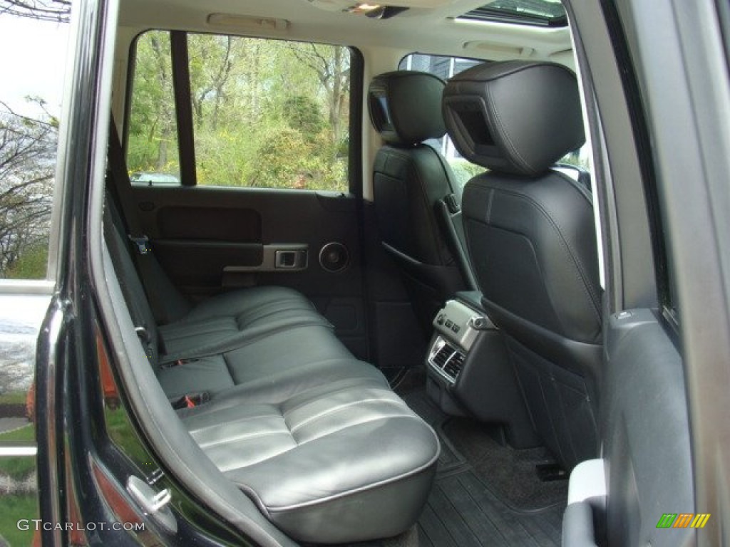 2006 Land Rover Range Rover Supercharged Rear Seat Photos