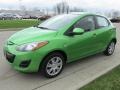 2012 Spirted Green Metallic Mazda MAZDA2 Sport  photo #7