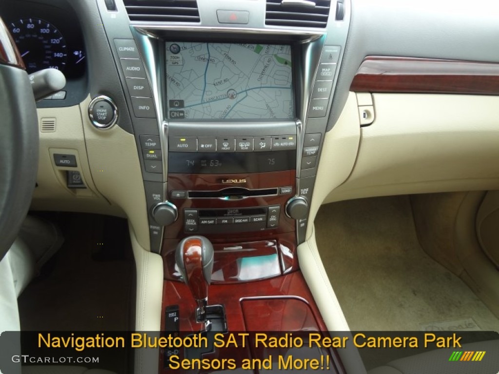 2007 LS 460 - Black Sapphire Pearl / Cashmere photo #5