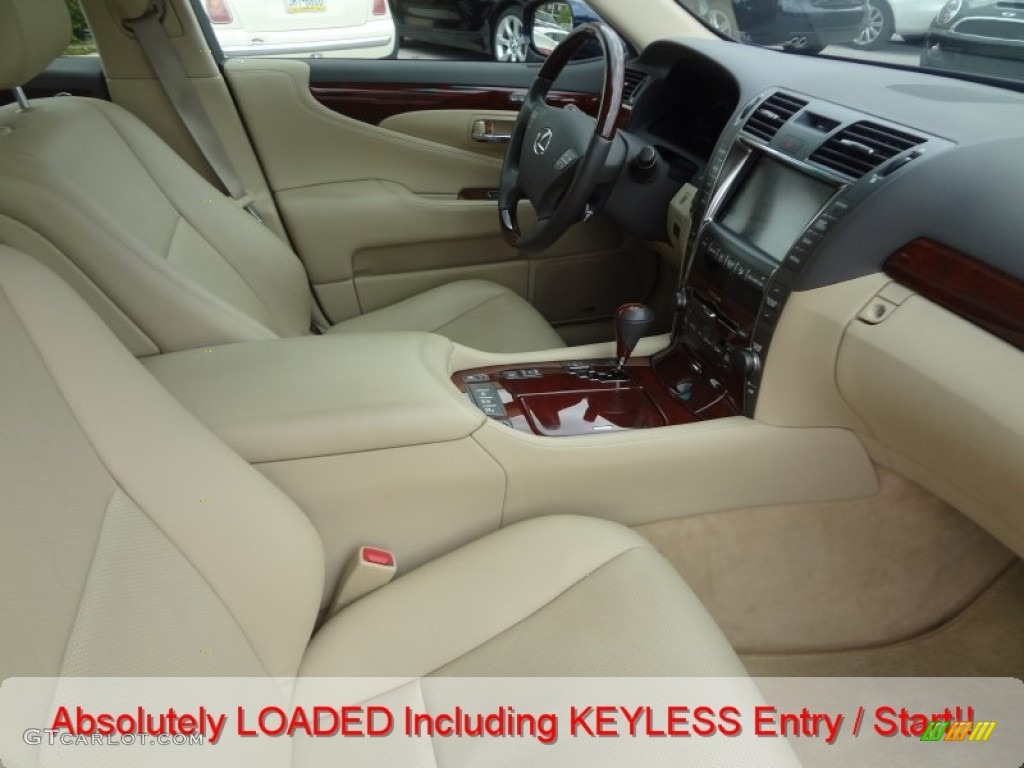 2007 LS 460 - Black Sapphire Pearl / Cashmere photo #6