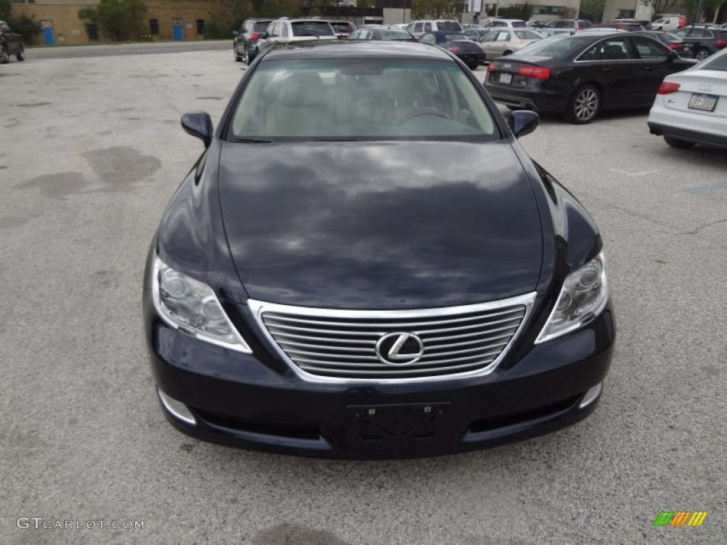 2007 LS 460 - Black Sapphire Pearl / Cashmere photo #11