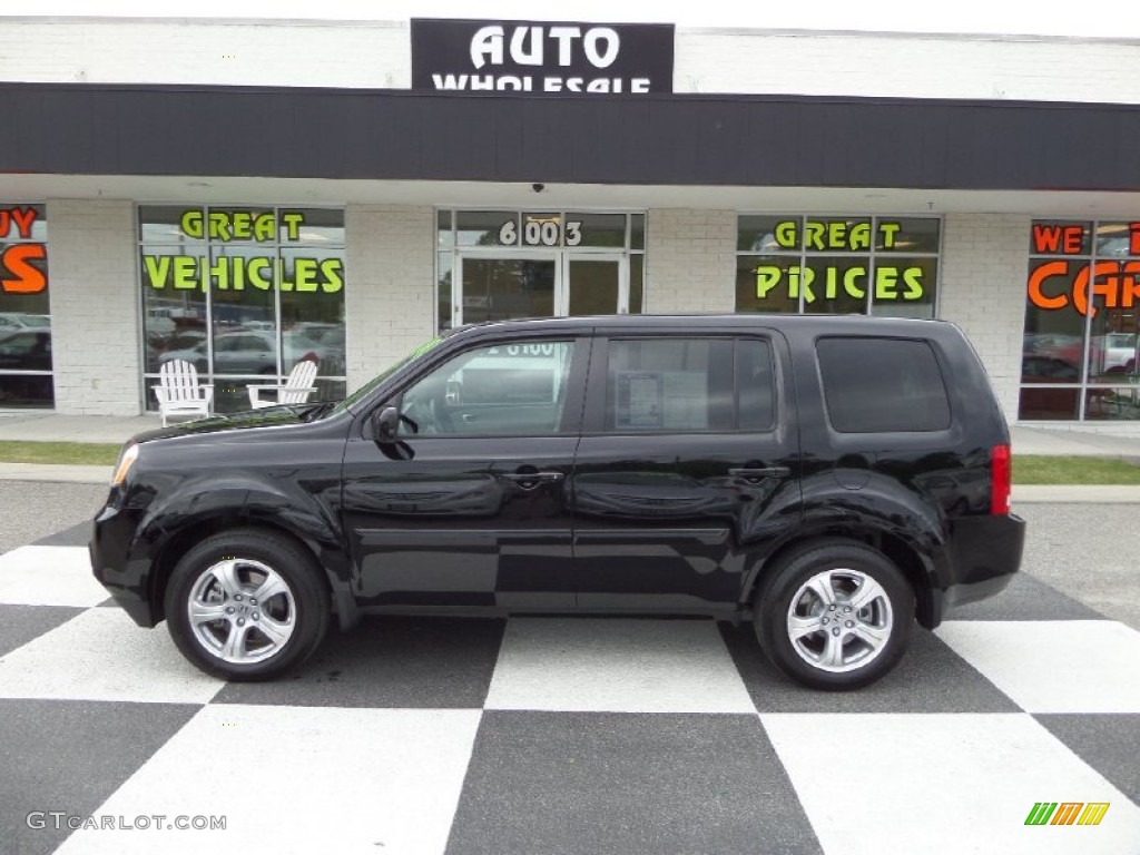 Crystal Black Pearl Honda Pilot