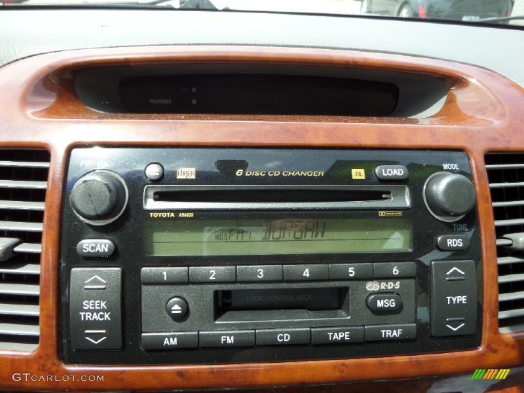 2003 Toyota Camry XLE V6 Audio System Photos