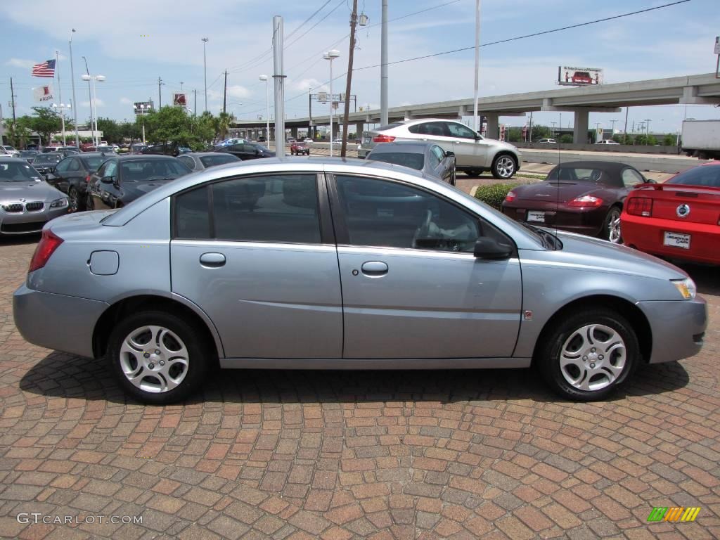 2003 ION 2 Sedan - Silver Blue / Gray photo #14