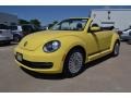 Yellow Rush 2014 Volkswagen Beetle 2.5L Convertible
