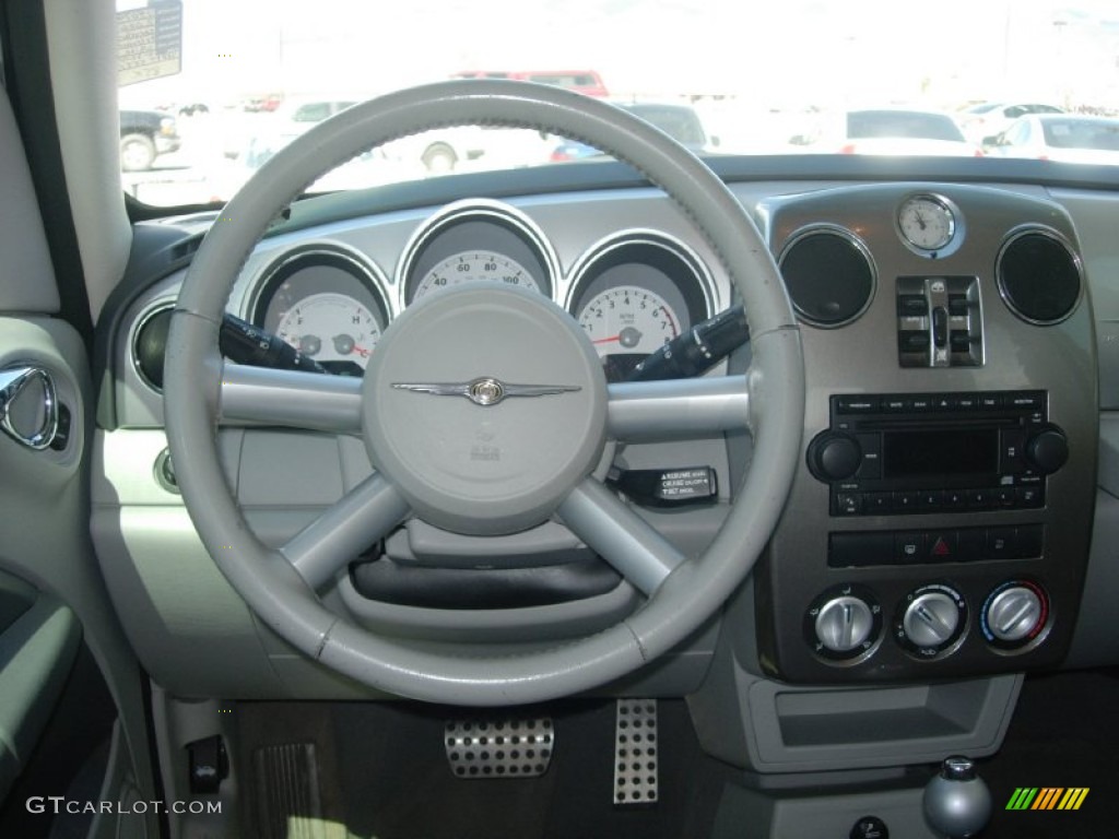 2006 Chrysler PT Cruiser GT Pastel Slate Gray Dashboard Photo #93137013