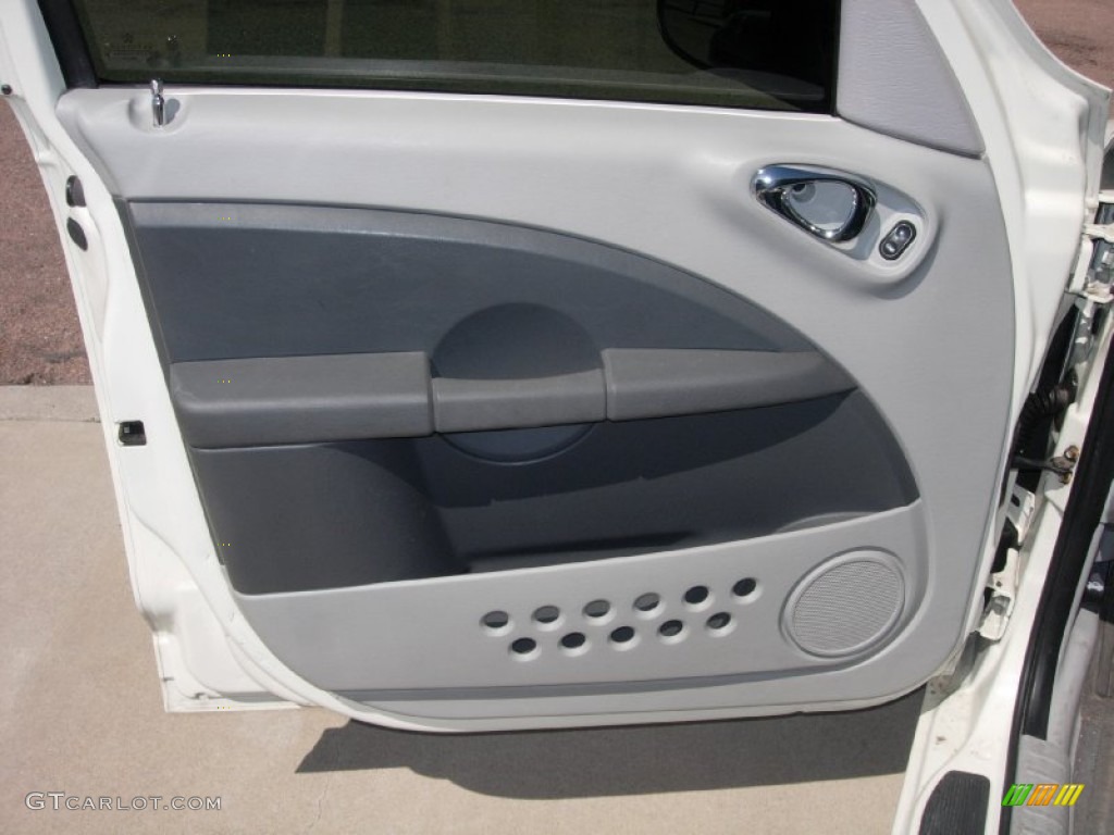 2006 Chrysler PT Cruiser GT Pastel Slate Gray Door Panel Photo #93137112