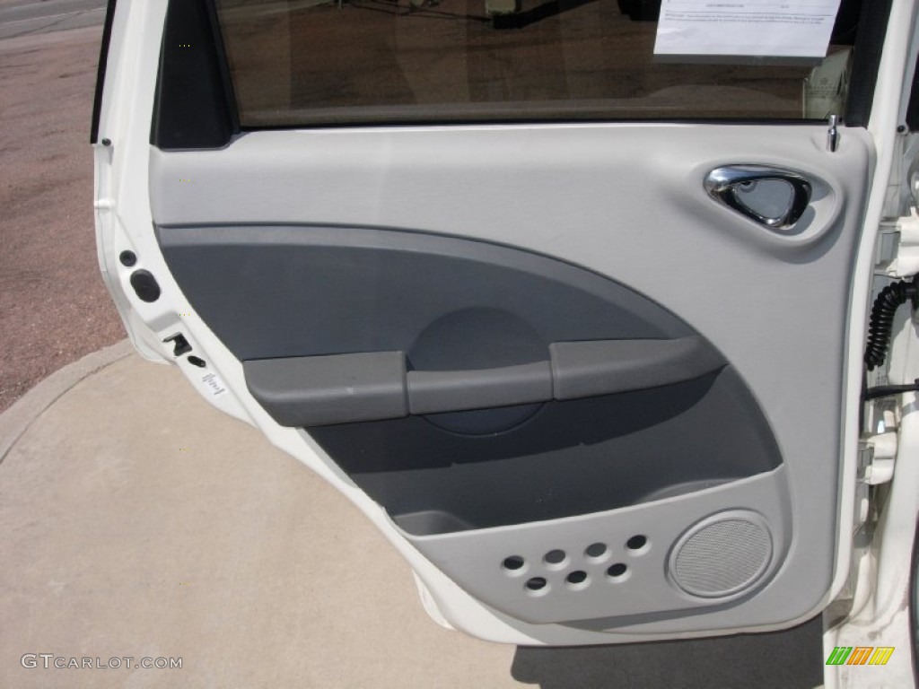 2006 Chrysler PT Cruiser GT Pastel Slate Gray Door Panel Photo #93137115