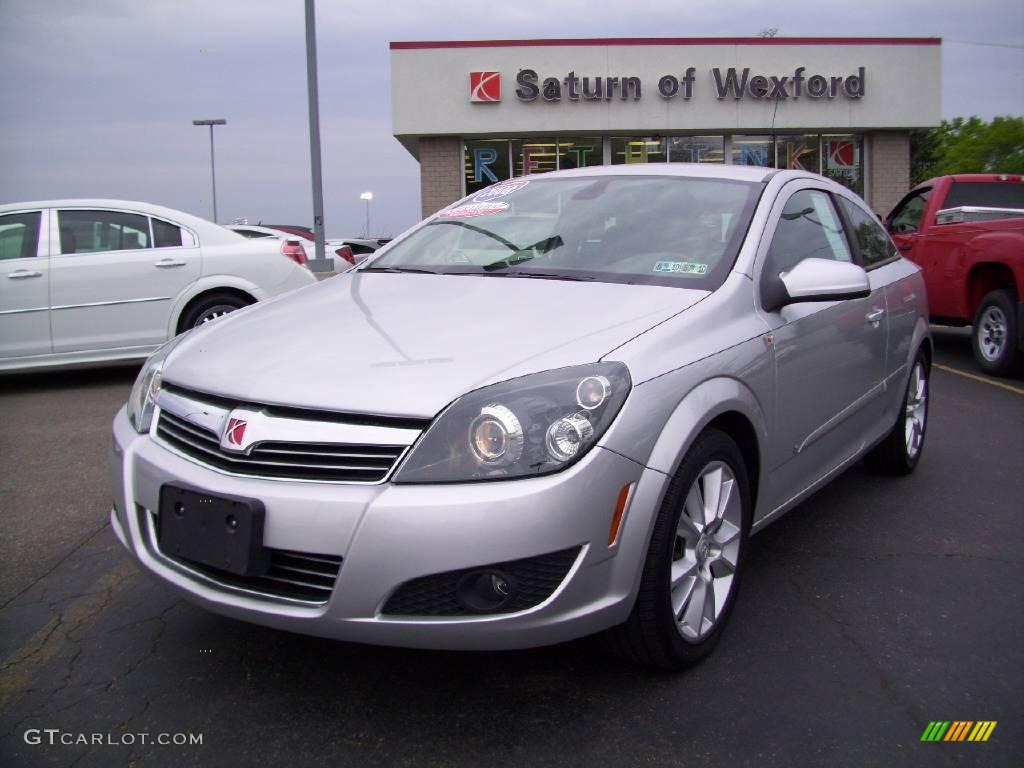 2008 Astra XR Coupe - Star Silver / Charcoal photo #1