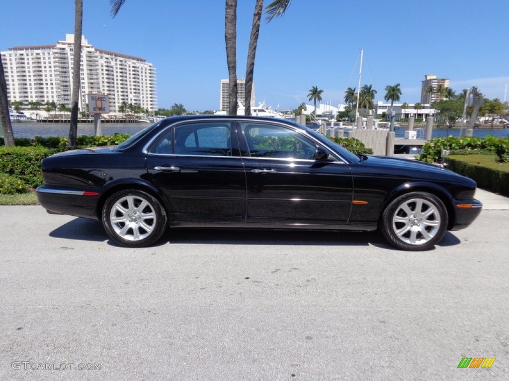 Ebony Black 2004 Jaguar XJ XJ8 Exterior Photo #93138124