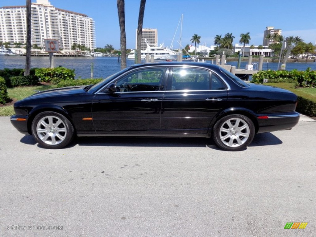 Ebony Black 2004 Jaguar XJ XJ8 Exterior Photo #93138322