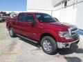 2014 Ruby Red Ford F150 XLT SuperCrew 4x4  photo #1