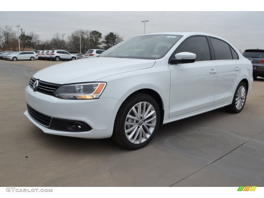 Pure White 2014 Volkswagen Jetta SEL Sedan Exterior Photo #93139059
