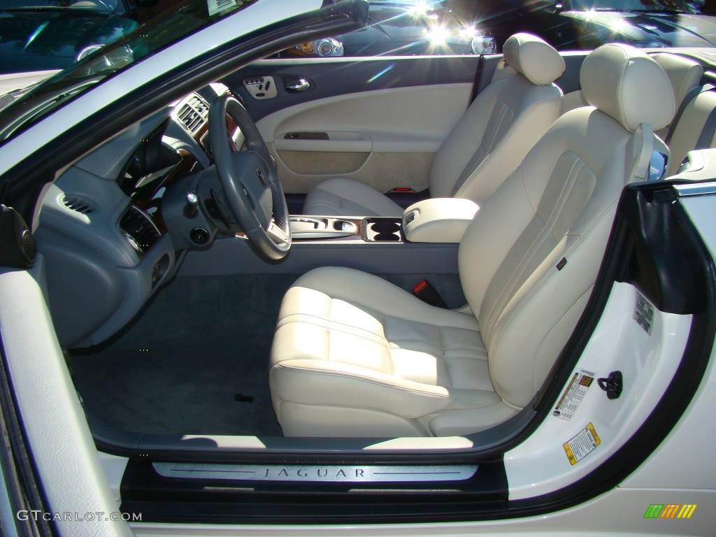 2007 XK XK8 Convertible - White Onyx / Ivory/Slate photo #15