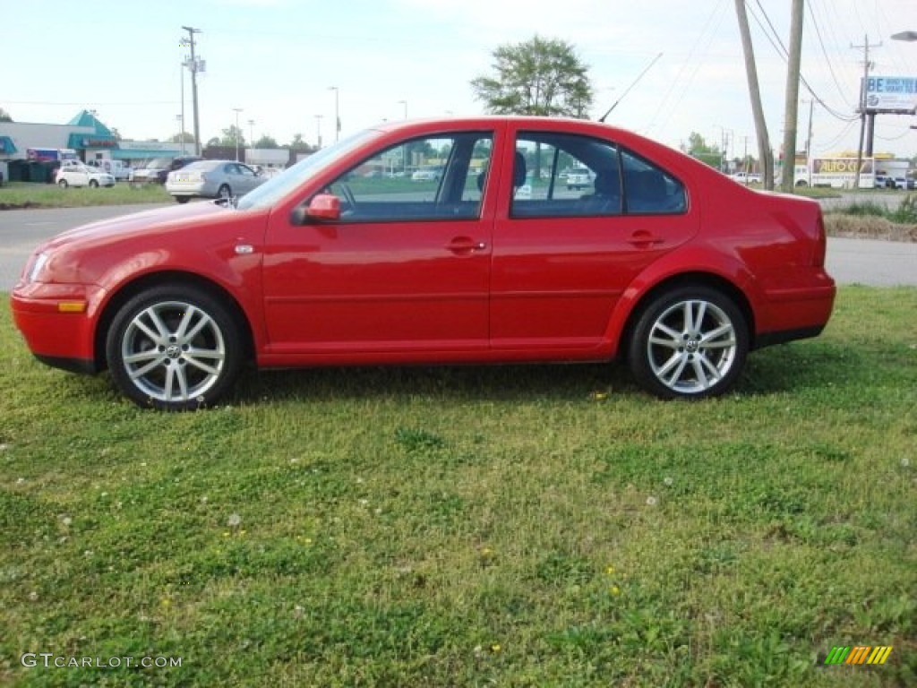 2003 Jetta GL Sedan - Tornado Red / Black photo #18