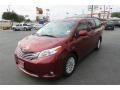 2012 Salsa Red Pearl Toyota Sienna XLE  photo #3