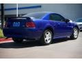 2004 Sonic Blue Metallic Ford Mustang V6 Coupe  photo #12