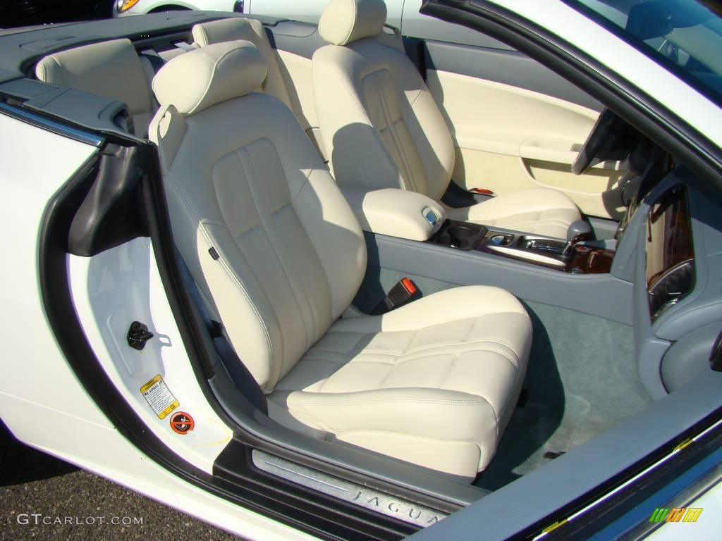 2007 XK XK8 Convertible - White Onyx / Ivory/Slate photo #23