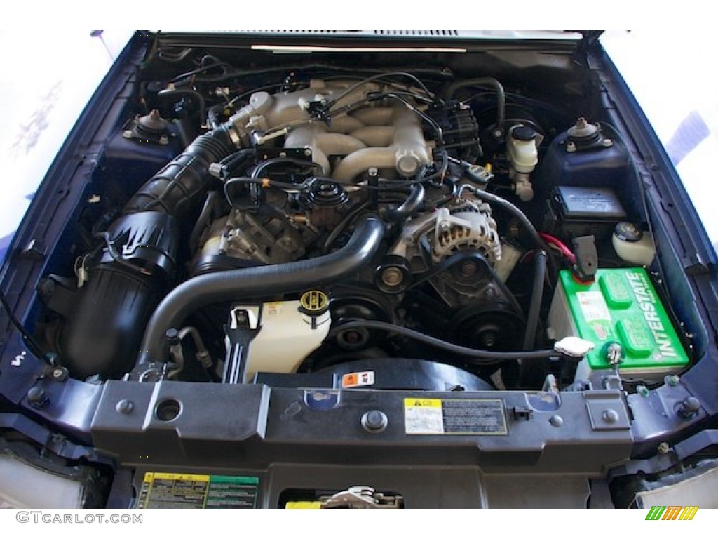 2004 Mustang V6 Coupe - Sonic Blue Metallic / Medium Graphite photo #23