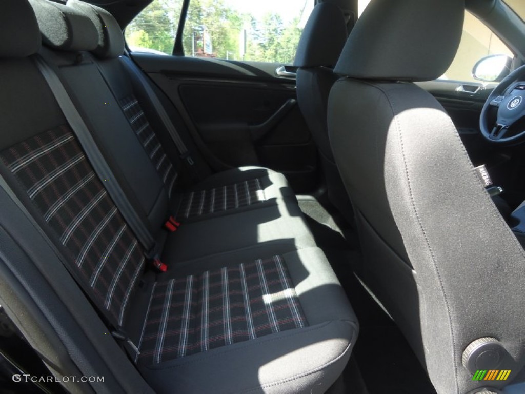 Interlagos Plaid Cloth Interior 2010 Volkswagen Jetta TDI Cup Street Edition Photo #93145699