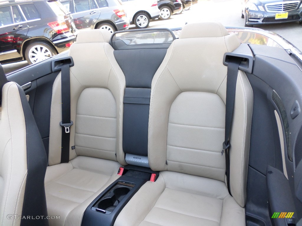 2011 Mercedes-Benz E 350 Cabriolet Rear Seat Photos