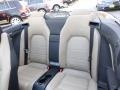 2011 Mercedes-Benz E Almond/Black Interior Rear Seat Photo