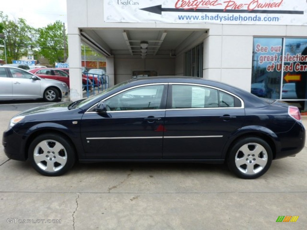 2007 Aura XE - Midnight Blue Metallic / Gray photo #2