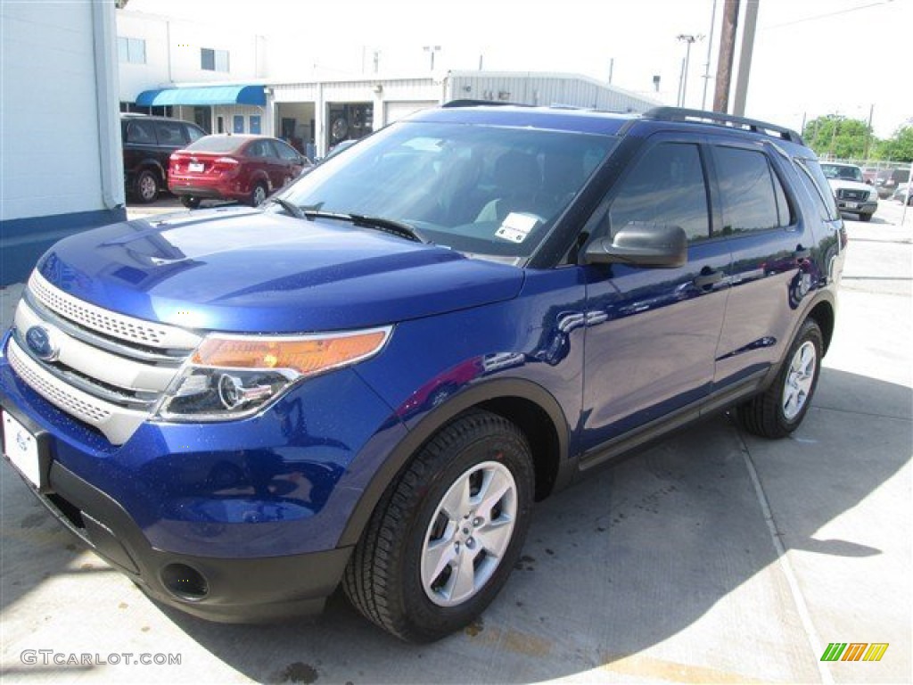 Deep Impact Blue Ford Explorer