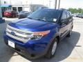 2014 Deep Impact Blue Ford Explorer FWD  photo #2