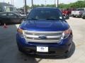 2014 Deep Impact Blue Ford Explorer FWD  photo #3