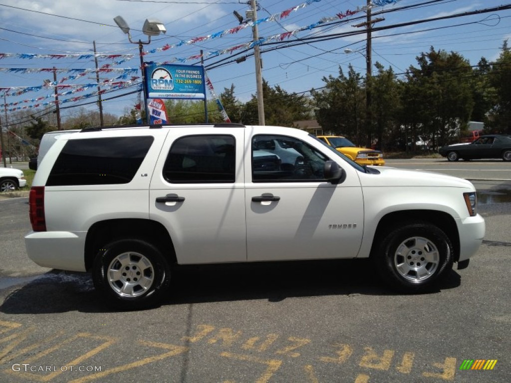 2007 Tahoe LS 4x4 - Summit White / Dark Titanium/Light Titanium photo #8