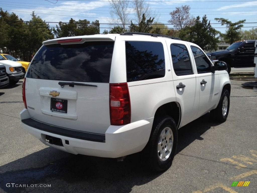 2007 Tahoe LS 4x4 - Summit White / Dark Titanium/Light Titanium photo #14