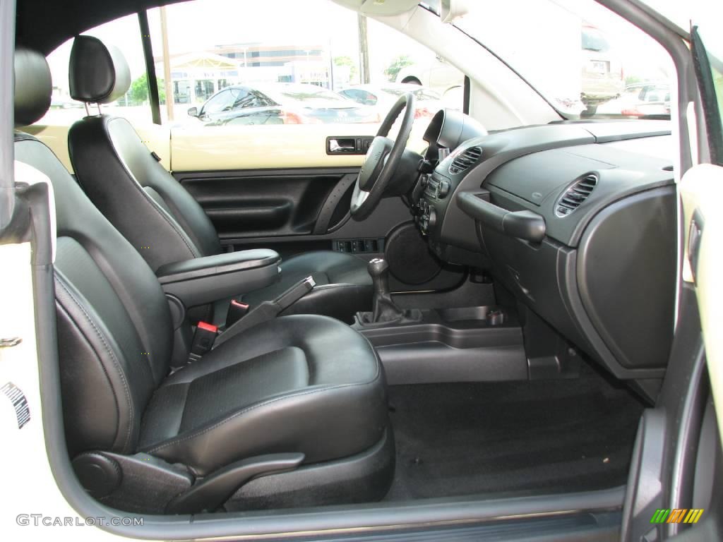2006 New Beetle 2.5 Convertible - Mellow Yellow / Black photo #9