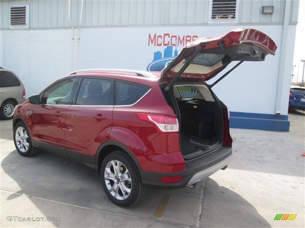 2014 Escape Titanium 1.6L EcoBoost - Ruby Red / Charcoal Black photo #14