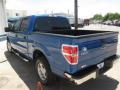 2014 Blue Flame Ford F150 XLT SuperCrew  photo #7